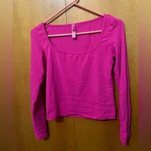 Skims long sleeve scoop neck